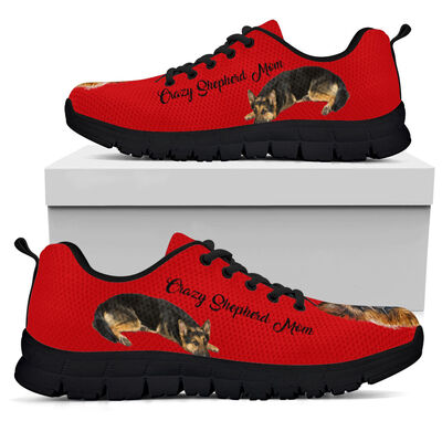 German Shepherd Crazy Mom Sneakers Shoes For Women, Shoes For Men Sneaker Custom Shoes German Shepherd Crazy Mom Sneakers Shoes For Women, Shoes For Men Sneaker Custom Shoes - Vegamart.com