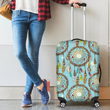 Blue Dream catcher Luggage Cover Protector