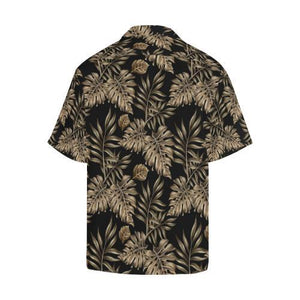 Brown Tropical Palm Hawaiian Shirt Camping Travel 3D All Over Print Aloha Fashion For Men Brown Tropical Palm Hawaiian Shirt Camping Travel 3D All Over Print Aloha Fashion For Men - Vegamart.com