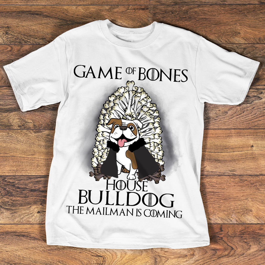 Bulldog Games Of Bones T-Shirt Custom T Shirts Printing Bulldog Games Of Bones T-Shirt Custom T Shirts Printing - Vegamart.com