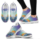 Butterfly Art Colorful White Sneakers Shoes For Women, Men Butterfly Art Colorful White Sneakers Shoes For Women, Men - Vegamart.com