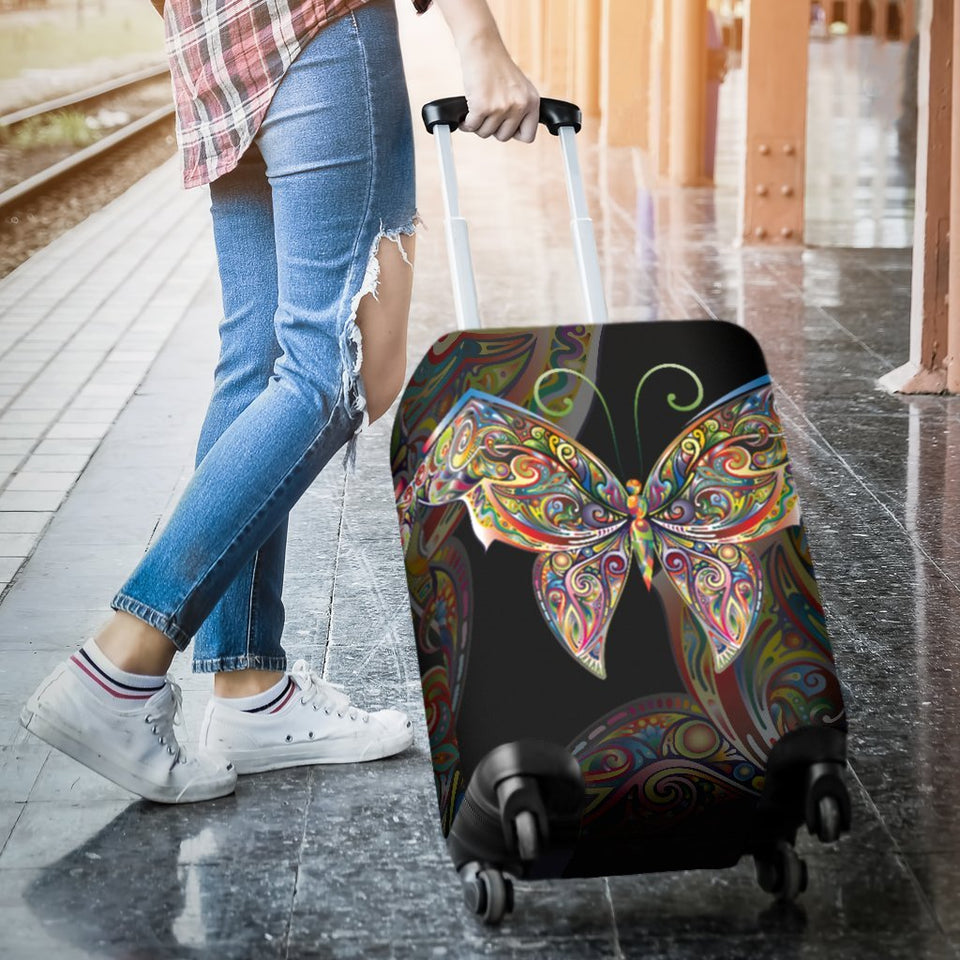Butterfly Art Luggage Cover Protector