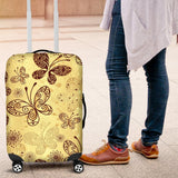 Butterfly Mandala Luggage Cover Protector