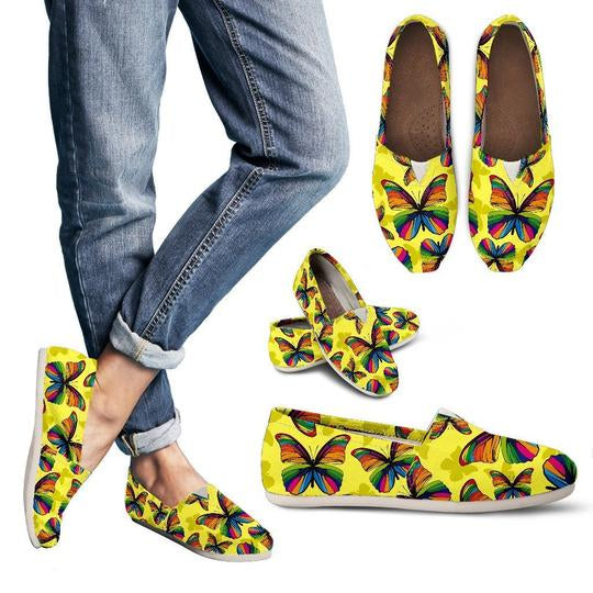 Butterfly Rainbow Casual Shoes Style Shoes For Women All Over Print Butterfly Rainbow Casual Shoes Style Shoes For Women All Over Print - Vegamart.com