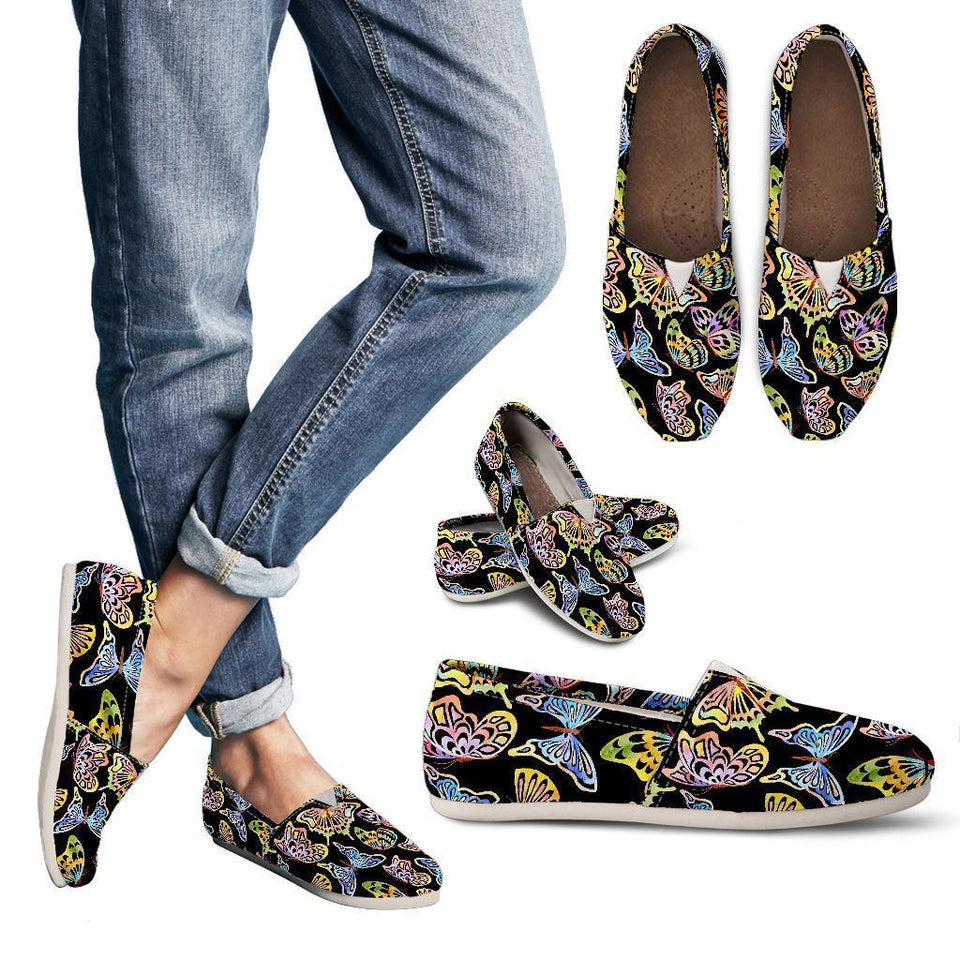Butterfly Water Color Rainbow Casual Shoes Style Shoes For Women All Over Print Butterfly Water Color Rainbow Casual Shoes Style Shoes For Women All Over Print - Vegamart.com