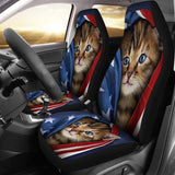 Cat Color Car Seat Covers Set 2 Pc, Car Accessories Car Mats Covers Cat Color Car Seat Covers Set 2 Pc, Car Accessories Car Mats Covers - Vegamart.com