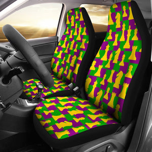 Chess Color Pattern Print Seat Cover Car Seat Covers Set 2 Pc, Car Accessories Car Mats Chess Color Pattern Print Seat Cover Car Seat Covers Set 2 Pc, Car Accessories Car Mats - Vegamart.com