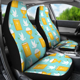 Christian Dove Pattern Print Seat Cover Car Seat Covers Set 2 Pc, Car Accessories Car Mats Christian Dove Pattern Print Seat Cover Car Seat Covers Set 2 Pc, Car Accessories Car Mats - Vegamart.com
