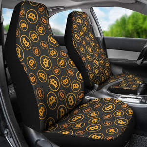 Cryptocurrency Bitcoin Print Pattern Seat Cover Car Seat Covers Set 2 Pc, Car Accessories Car Mats Cryptocurrency Bitcoin Print Pattern Seat Cover Car Seat Covers Set 2 Pc, Car Accessories Car Mats - Vegamart.com