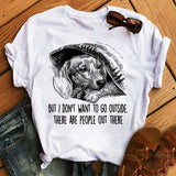 Dachshund There Are People Out There T-Shirt Custom T Shirts Printing Dachshund There Are People Out There T-Shirt Custom T Shirts Printing - Vegamart.com