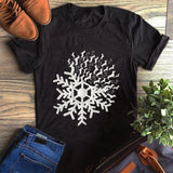 Dachshund Snowflake T-Shirt Custom T Shirts Printing Dachshund Snowflake T-Shirt Custom T Shirts Printing - Vegamart.com