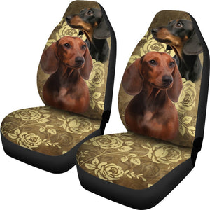 Dachshund Seat Cover Car Seat Covers Set 2 Pc, Car Accessories Car Mats Dachshund Seat Cover Car Seat Covers Set 2 Pc, Car Accessories Car Mats - Vegamart.com