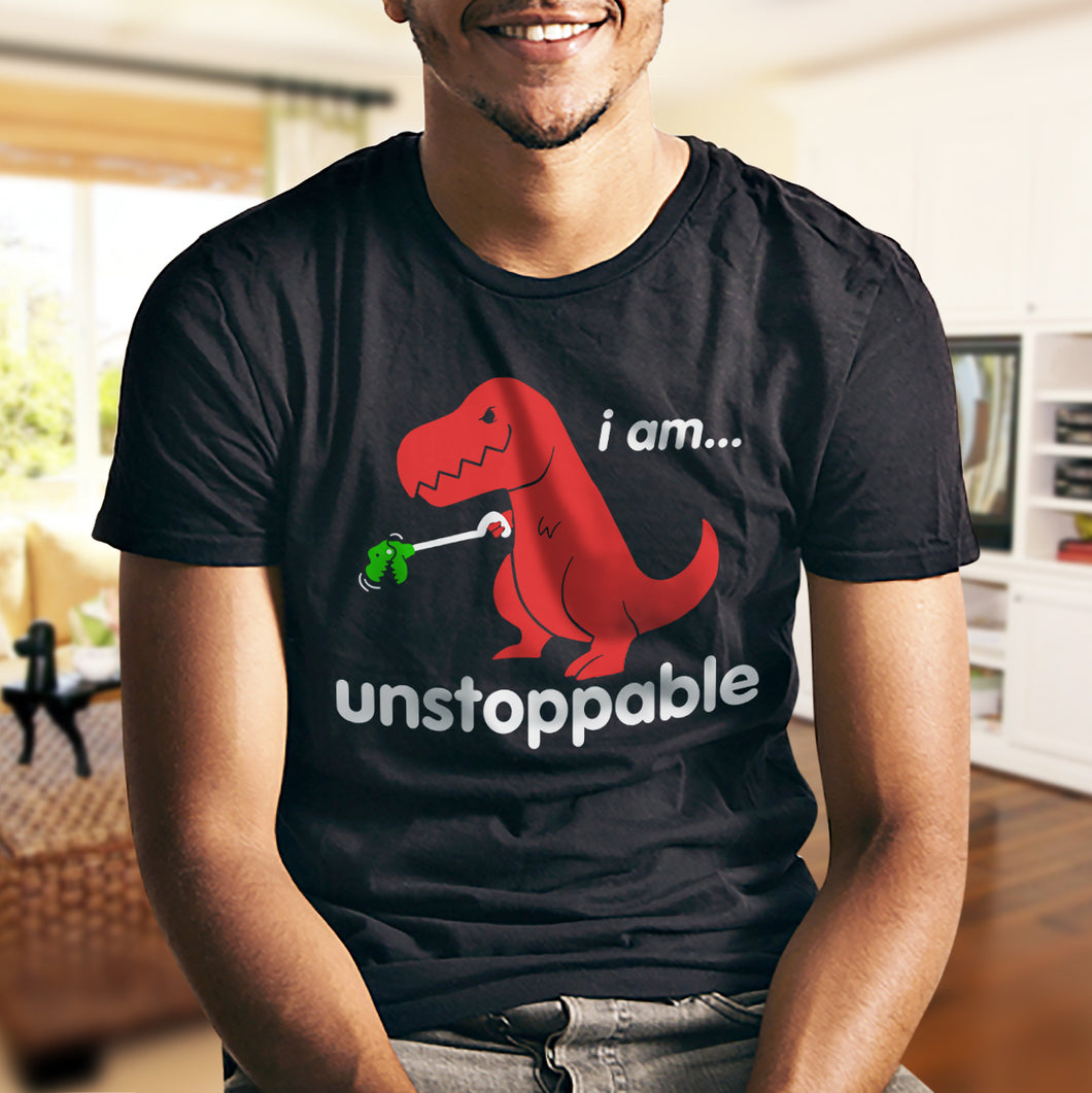 Dinosaur I Am Unstoppable T-Shirt Custom T Shirts Printing Dinosaur I Am Unstoppable T-Shirt Custom T Shirts Printing - Vegamart.com