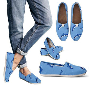 Dolphin Blue Print Casual Shoes Style Shoes For Women All Over Print Dolphin Blue Print Casual Shoes Style Shoes For Women All Over Print - Vegamart.com