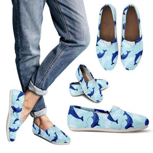 Dolphin Heart Pattern Casual Shoes Style Shoes For Women All Over Print Dolphin Heart Pattern Casual Shoes Style Shoes For Women All Over Print - Vegamart.com
