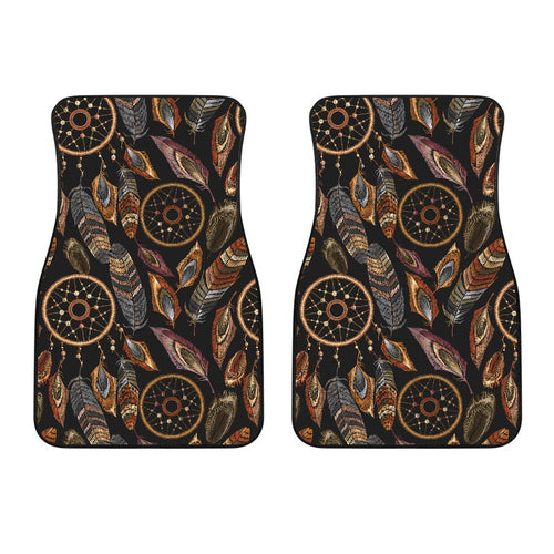 Dream catcher embroidered style Car Floor Mats
