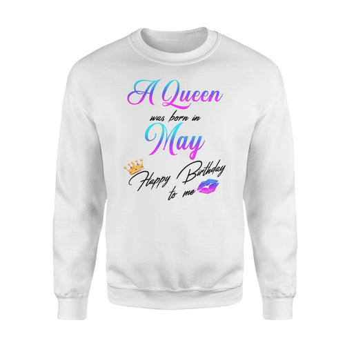 Queen Was Born In May Birthday Sexy Lips Unforgettable Happy Birthday To Me Funny Gift Sweatshirt Custom T Shirts Printing Queen Was Born In May Birthday Sexy Lips Unforgettable Happy Birthday To Me Funny Gift Sweatshirt Custom T Shirts Printing - Vegamart.com