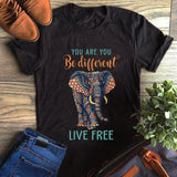 Elephant Be Different T-Shirt Custom T Shirts Printing Elephant Be Different T-Shirt Custom T Shirts Printing - Vegamart.com
