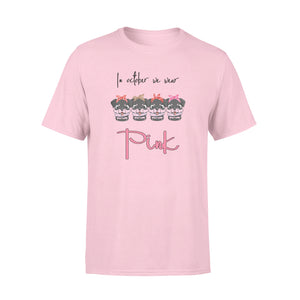 Rottweiler In October We Wear Pink Breast Cancer Awareness T-Shirt