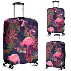 Flamingo Pink Scene Luggage Cover Protector