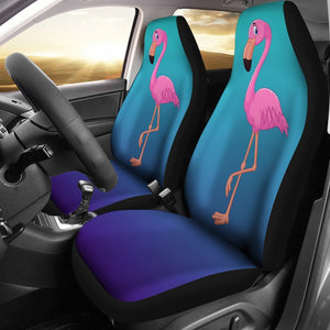Flamingo Car Seat Covers Set 2 Pc, Car Accessories Car Mats Covers Flamingo Car Seat Covers Set 2 Pc, Car Accessories Car Mats Covers - Vegamart.com