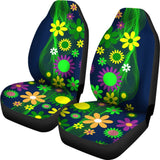 Flower Floral Power Seat Cover Car Seat Covers Set 2 Pc, Car Accessories Car Mats Flower Floral Power Seat Cover Car Seat Covers Set 2 Pc, Car Accessories Car Mats - Vegamart.com
