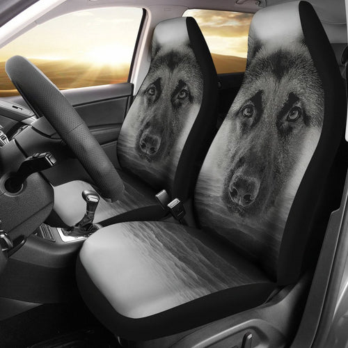 German Shepherd Print Car Seat Covers- Free Shipping