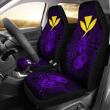 Hawaii Hibiscus Car Seat Cover - Harold Turtle - Purple - AH J9