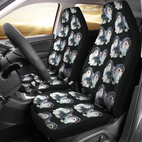 Havanese Dog Pattern Print Car Seat Covers-Free Shipping