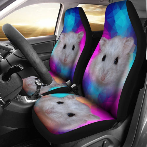 Campbell's Dwarf Hamster Print Car Seat Covers-Free Shipping