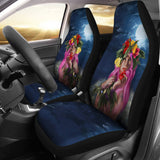 Hawaii Kanaka Colorful Hula Girl Car Seat Covers - Dinh Style J5