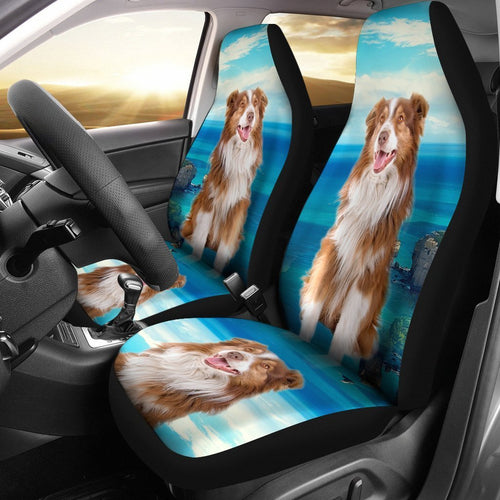 Australian Shepherd Print Car Seat Covers- Free Shipping
