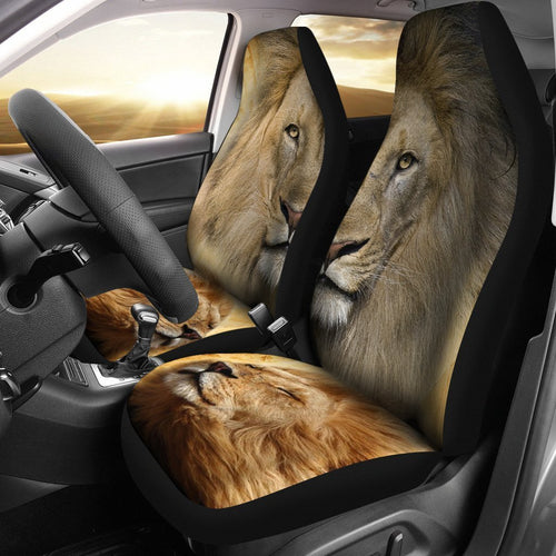 Lion Print Car Seat Covers- Free Shipping