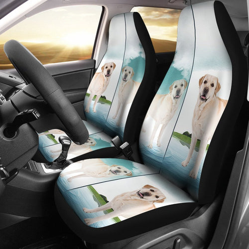 Amazing Labrador Retriever Print Car Seat Covers- Free Shipping