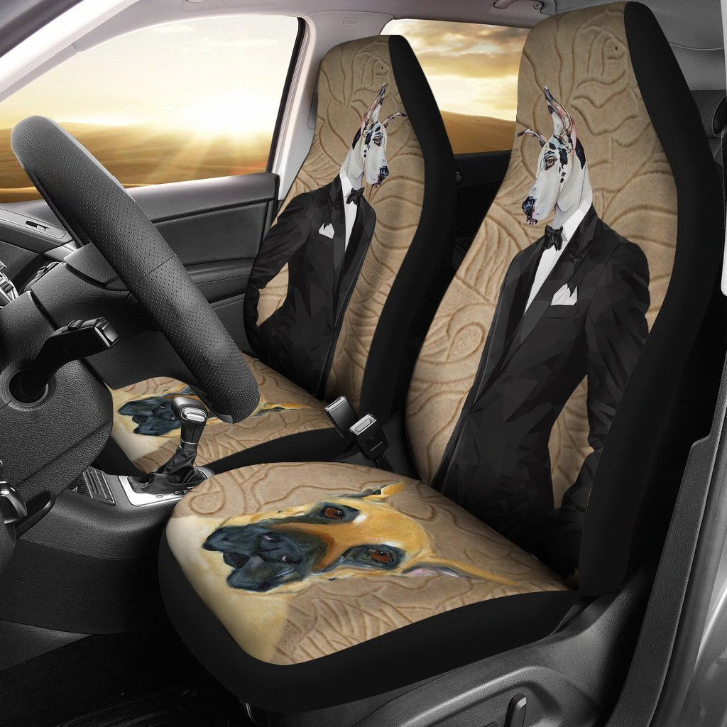 Great Dane Print Car Seat Covers- Free Shipping