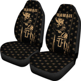 Hawaii King Kanaka Maoli Golden Car Seat Covers - AH J1