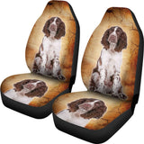 Lovely English Springer Spaniel Print Car Seat Covers-Free Shipping