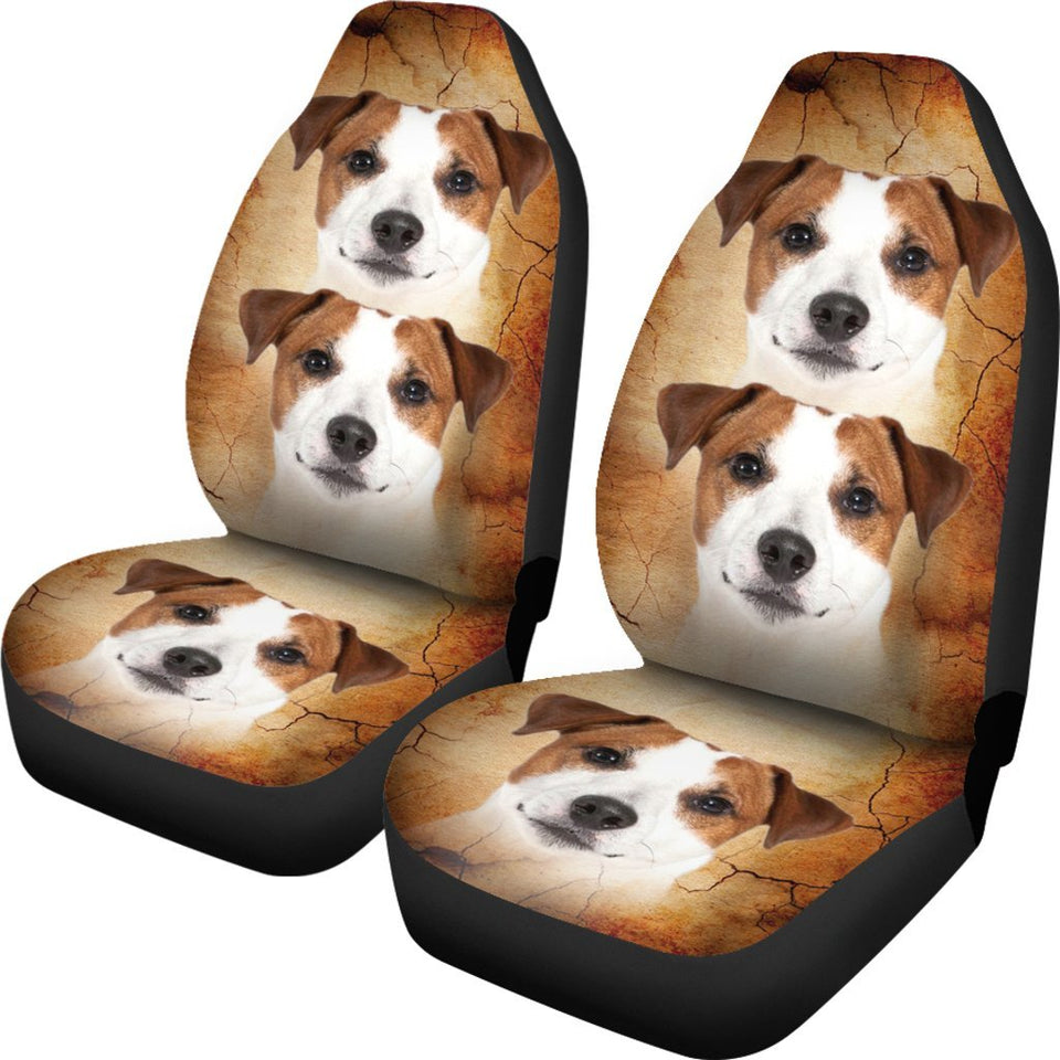Jack Russell Terrier Print Car Seat Covers-Free Shipping