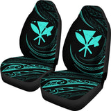 Kanaka Car Seat Covers - Turquoise - Frida Style - AH J91