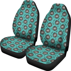 Funny Lion Pattern Print Car Seat Covers-Free Shipping