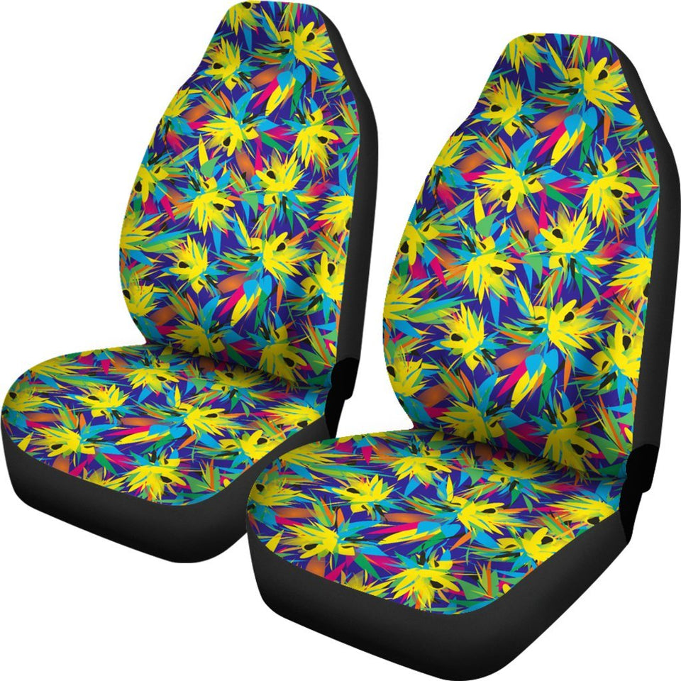 Hawaii Tropical Pattern Mix Car Seat Cover - AH - J7