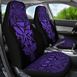 Kanaka Map Polynesian Car Seat Cover - Purple - Armor Style - AH J9