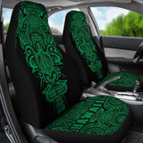 Hawaii Turtle Polynesian Car Seat Cover - Green - Armor Style - AH J9