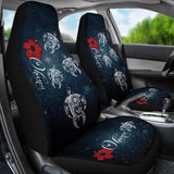 Hawaii Ohana Turtle Hibiscus Galaxy Car Seat Cover - AH - J4