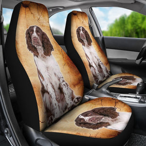 Lovely English Springer Spaniel Print Car Seat Covers-Free Shipping
