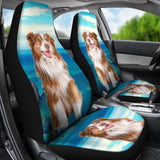 Australian Shepherd Print Car Seat Covers- Free Shipping