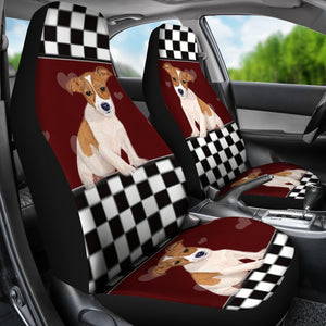 Cute Jack Russell Terrier Print Car Seat Covers-Free Shipping
