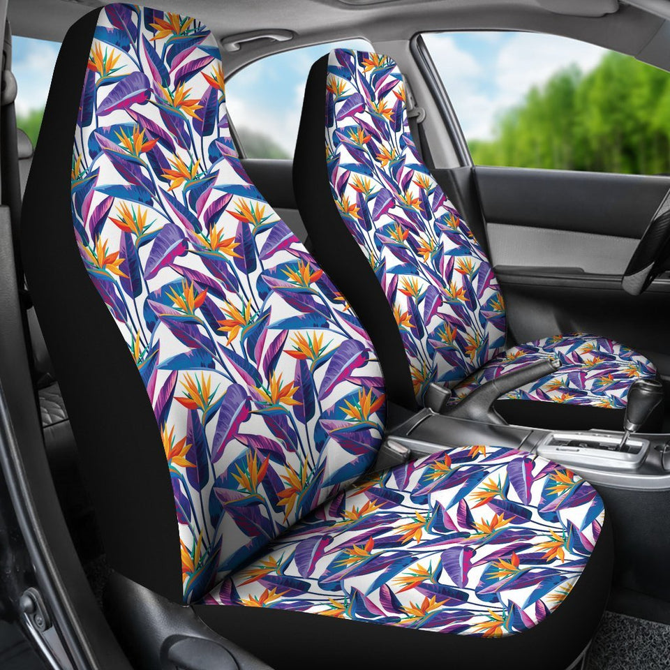 Hawaii Tropical Strelitzia Car Seat Cover - AH - J7