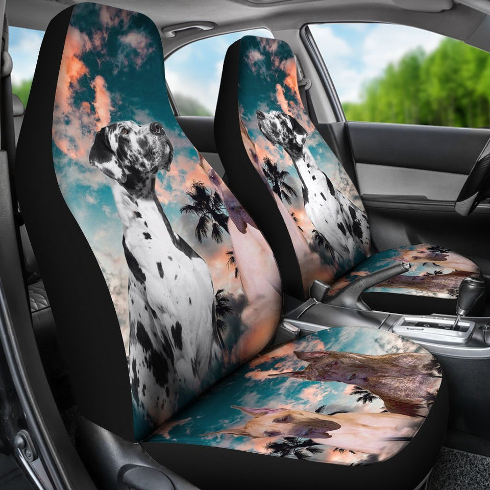 Amazing Great Dane Print Car Seat Covers-Free Shipping