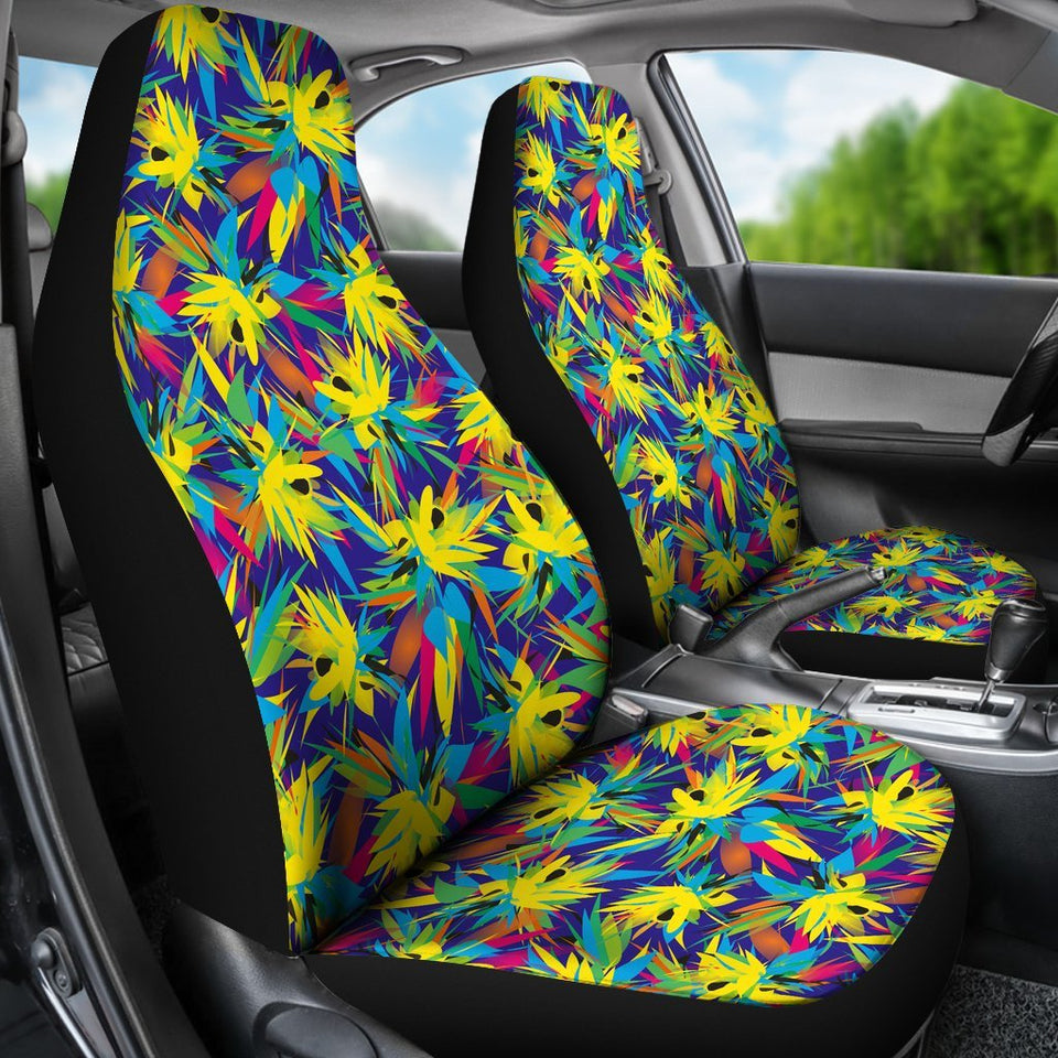 Hawaii Tropical Pattern Mix Car Seat Cover - AH - J7
